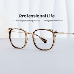 Cameron Tortoise Square Glasses0