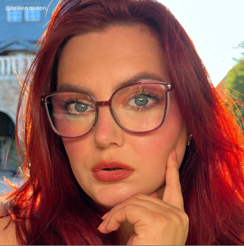 Rodz Square Purple Frame Glasses | Zeelool7