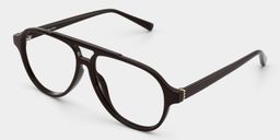 Drew Black Aviator Glasses2