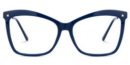 Isaebella Blue Butterfly Glasses0
