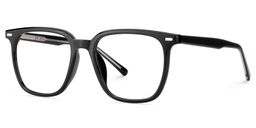 Jude Black Square Glasses3