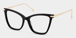 Hilary Black Butterfly Glasses2