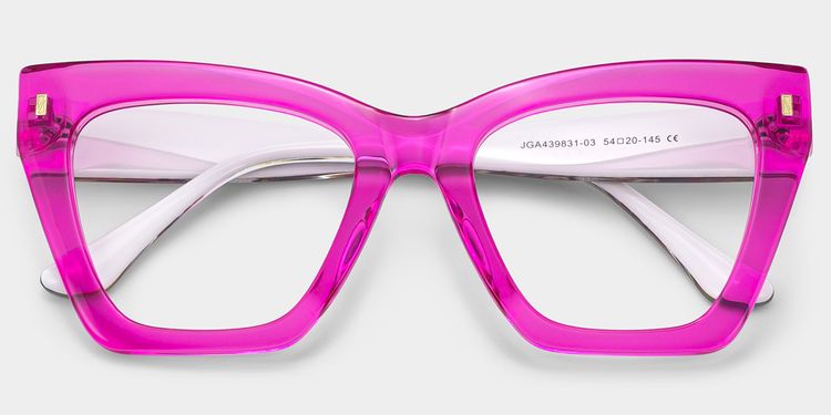 Mackey Pink Butterfly Glasses