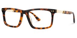 Emerson Tortoise Rectangle Glasses3