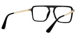 Briannie Black Aviator Glasses3