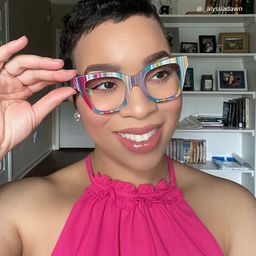 Nereyda Multicolor Cat eye Glasses8