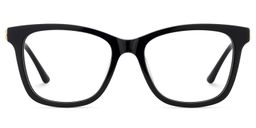 Vibert Black Rectangle Glasses1