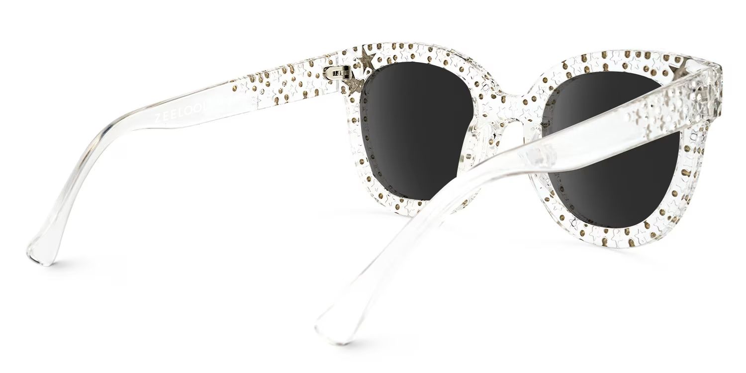 Kahle Cat Eye Sunglasses with Plastic Clear Frames | ZEELOOL CA3