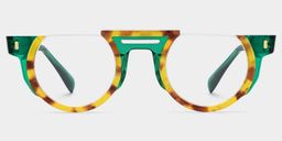 Mastin Tortoise Round Glasses1