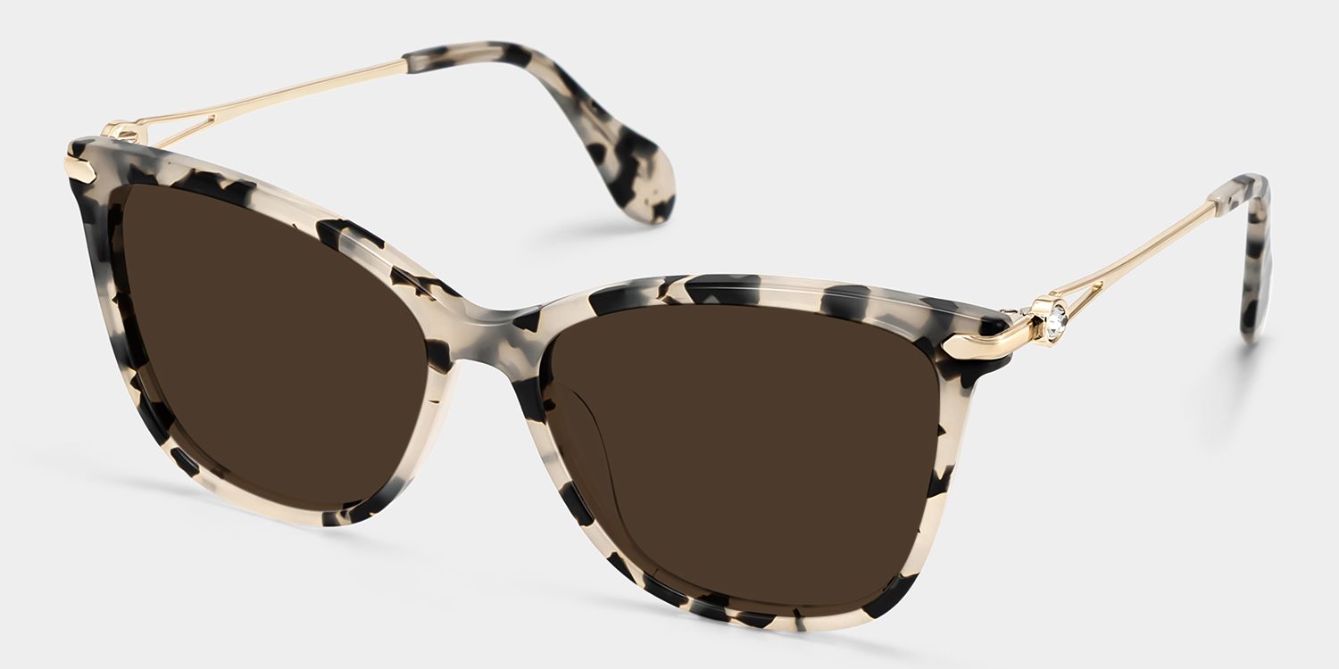 Westley Butterfly Sunglasses with Tr90 Light-Tortoise Frames | ZEELOOL CA2