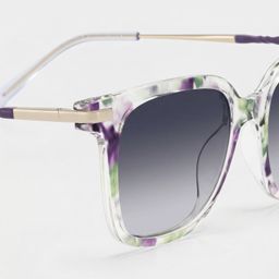 Jacqui Floral Square Sunglasses3