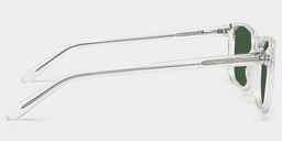 Connie Clear Rectangle Sunglasses3