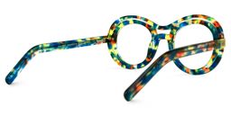 Texidor Blue-Tortoise Round Glasses3
