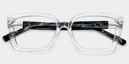 Emery Clear Square Glasses2