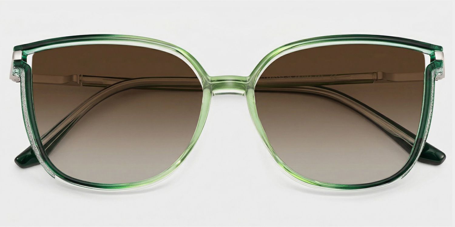 Rodz Tr90 Green Frame Sunglasses | ZEELOOL UK1