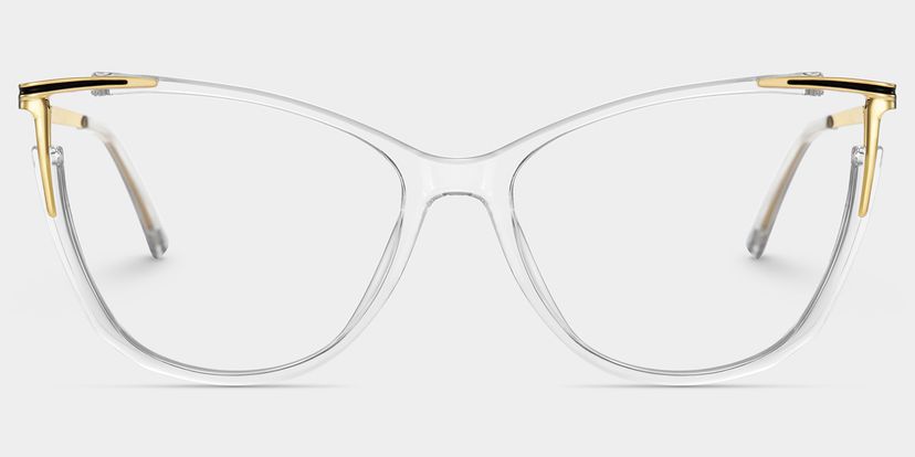 Yomary Clear Cat eye Glasses