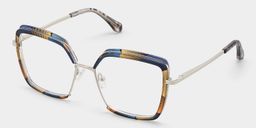 Cordaro Floral Square Glasses2