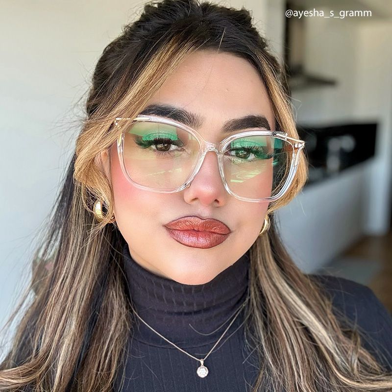 Spring hinges Sidibe Eyeglasses, Sidibe Clear Glasses -Zeelool5