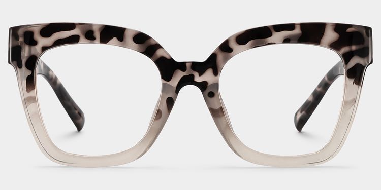 Malcolm Two-Tone Square Glasses