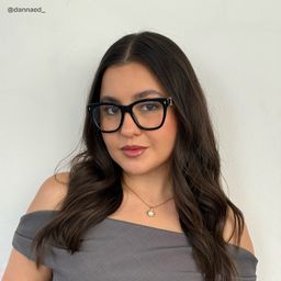 Mae Black Square Glasses6