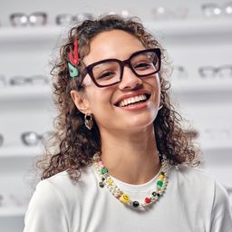 Marley Brown Rectangle Glasses7