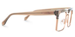 Kiana Beige Square Glasses3