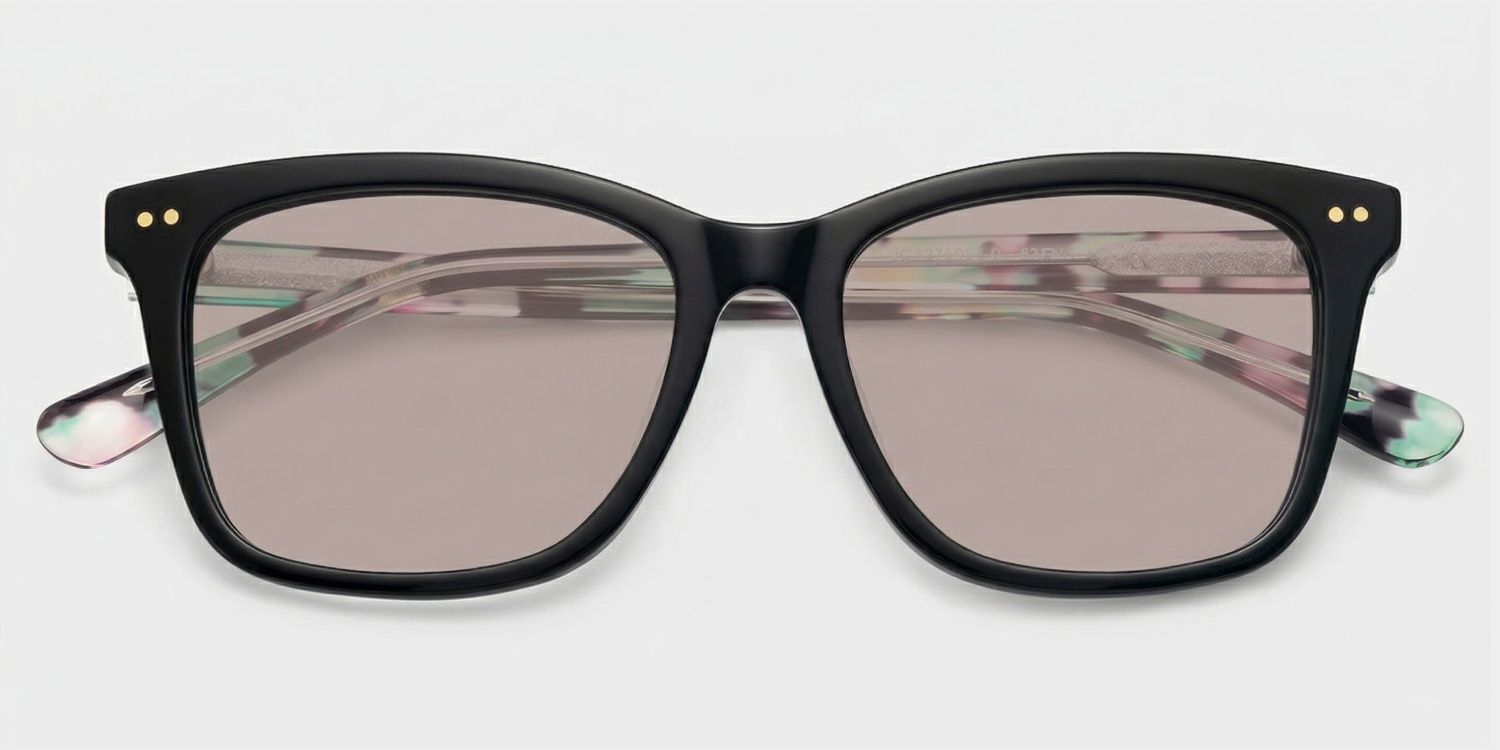 Layla Black Square Sunglasses to Frame Your Face | ZEELOOL UK1