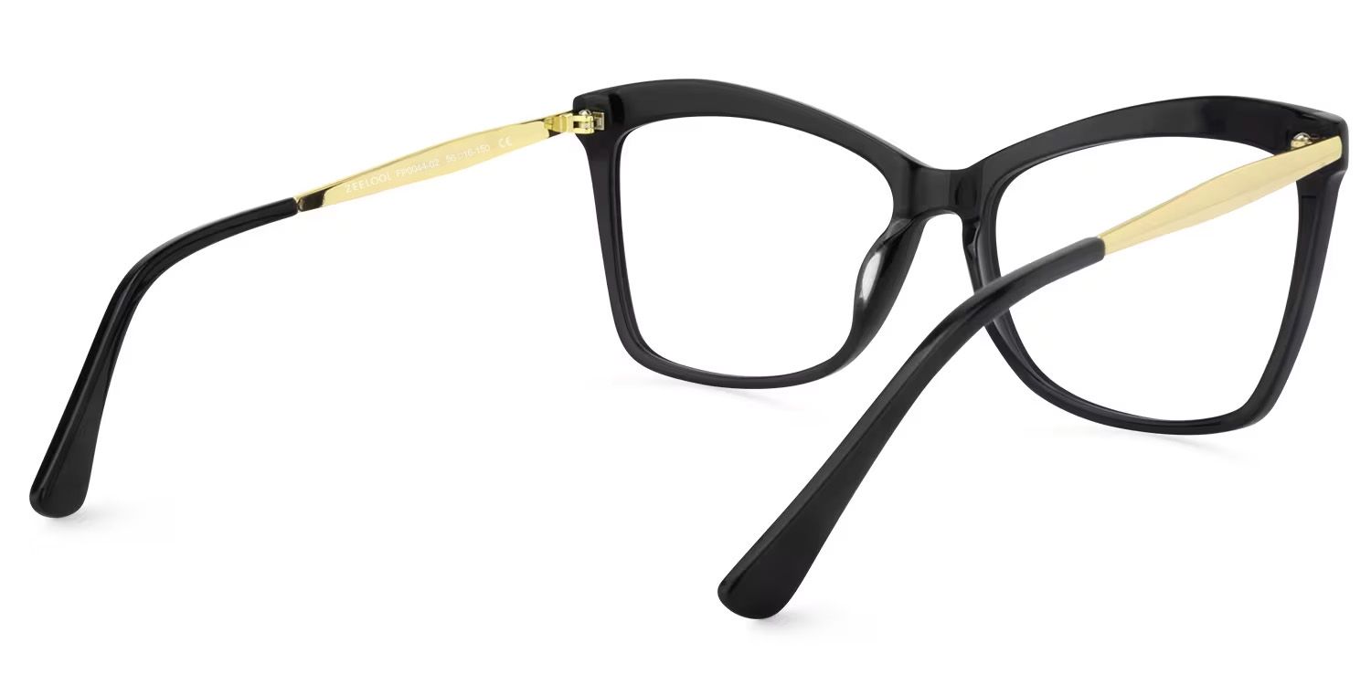 Isaebella Butterfly Black Frame Glasses | Zeelool4