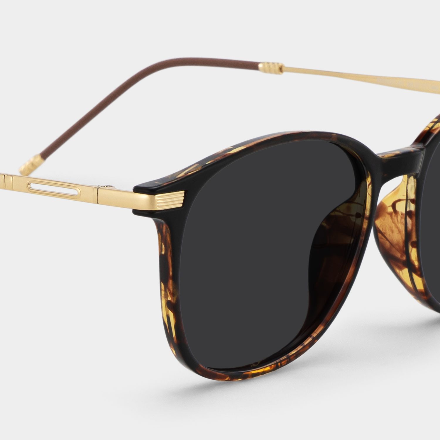 Greene Tr90 Tortoise Square Frame Sunglasses | ZEELOOL UK4