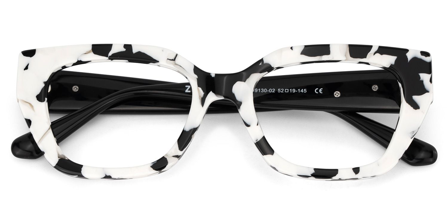Rectangular Glasses for Round Face2