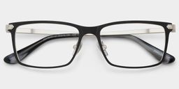 Alexander Black Rectangle Glasses2
