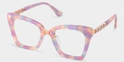 Darlyn Pink Cat eye Glasses3