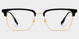 Audrey Black Browline Glasses1