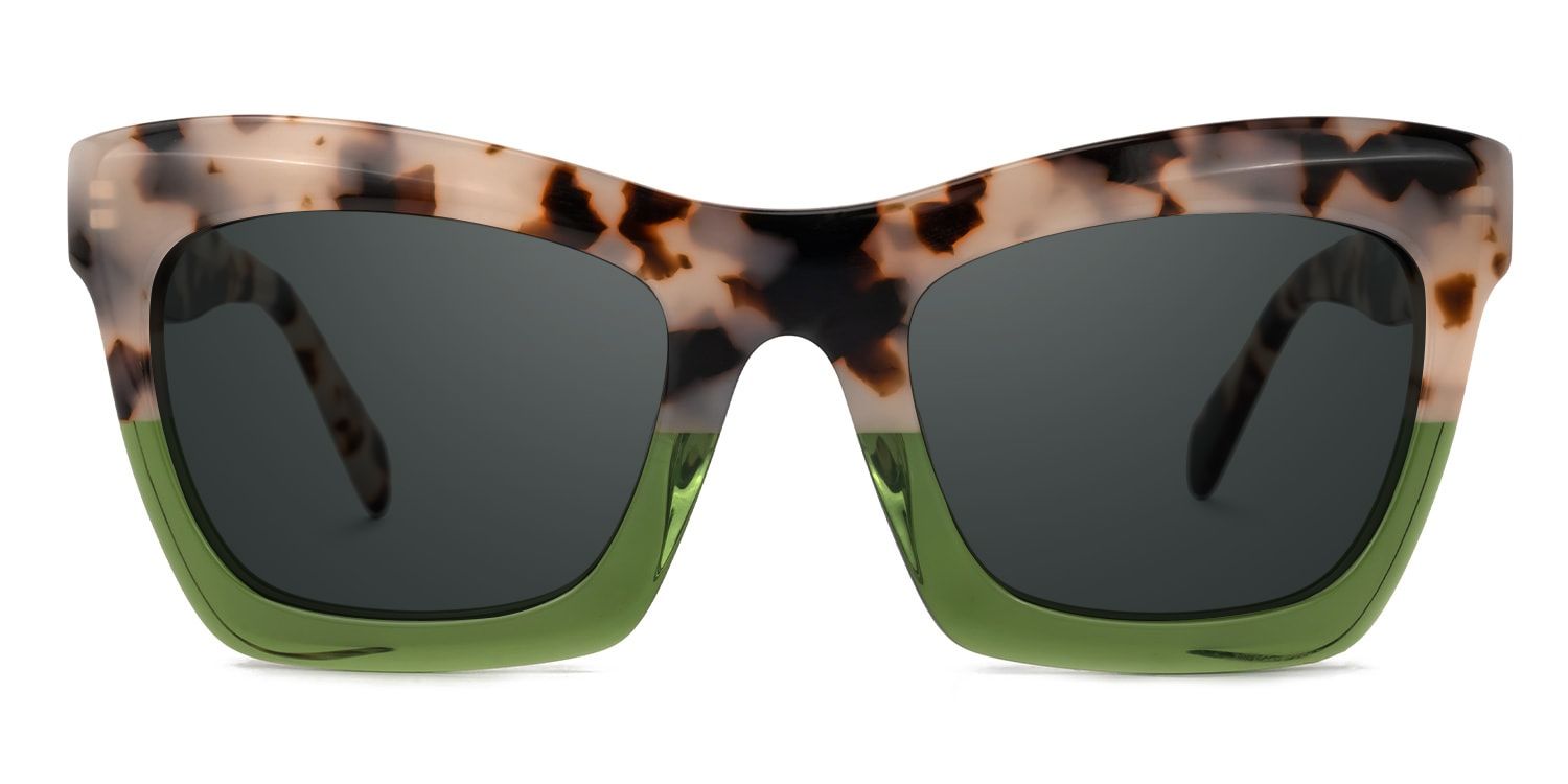 Benitez Two-Tone Frame Sunglasses with Square Style | ZEELOOL UK0