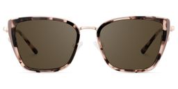 Juniper Tortoise Rectangle Sunglasses0