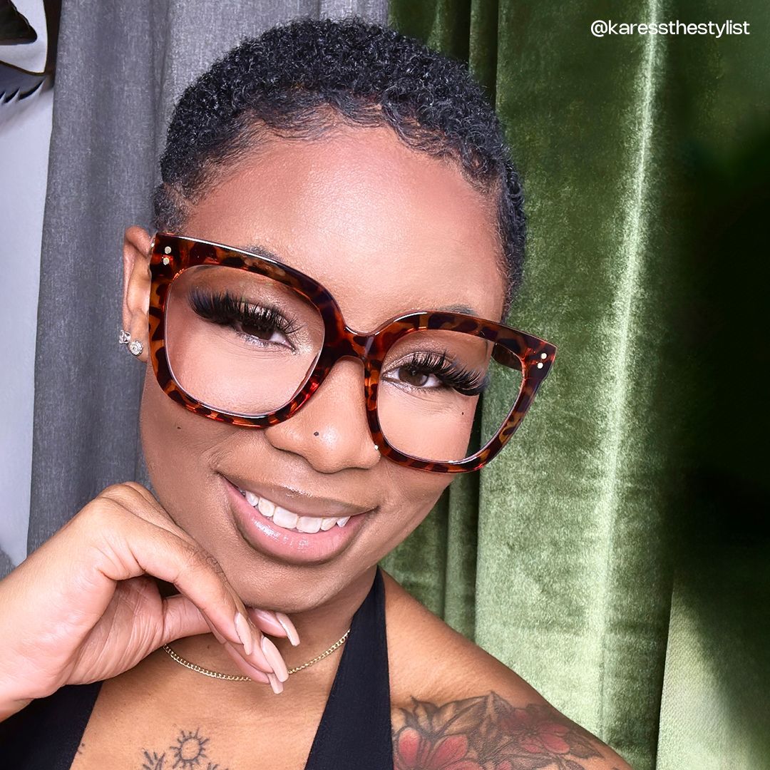Ebony Tortoise Eyeglasses and Square Glasses Frames6
