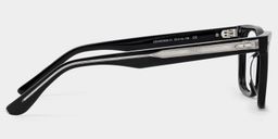 Patrick Black Rectangle Glasses4