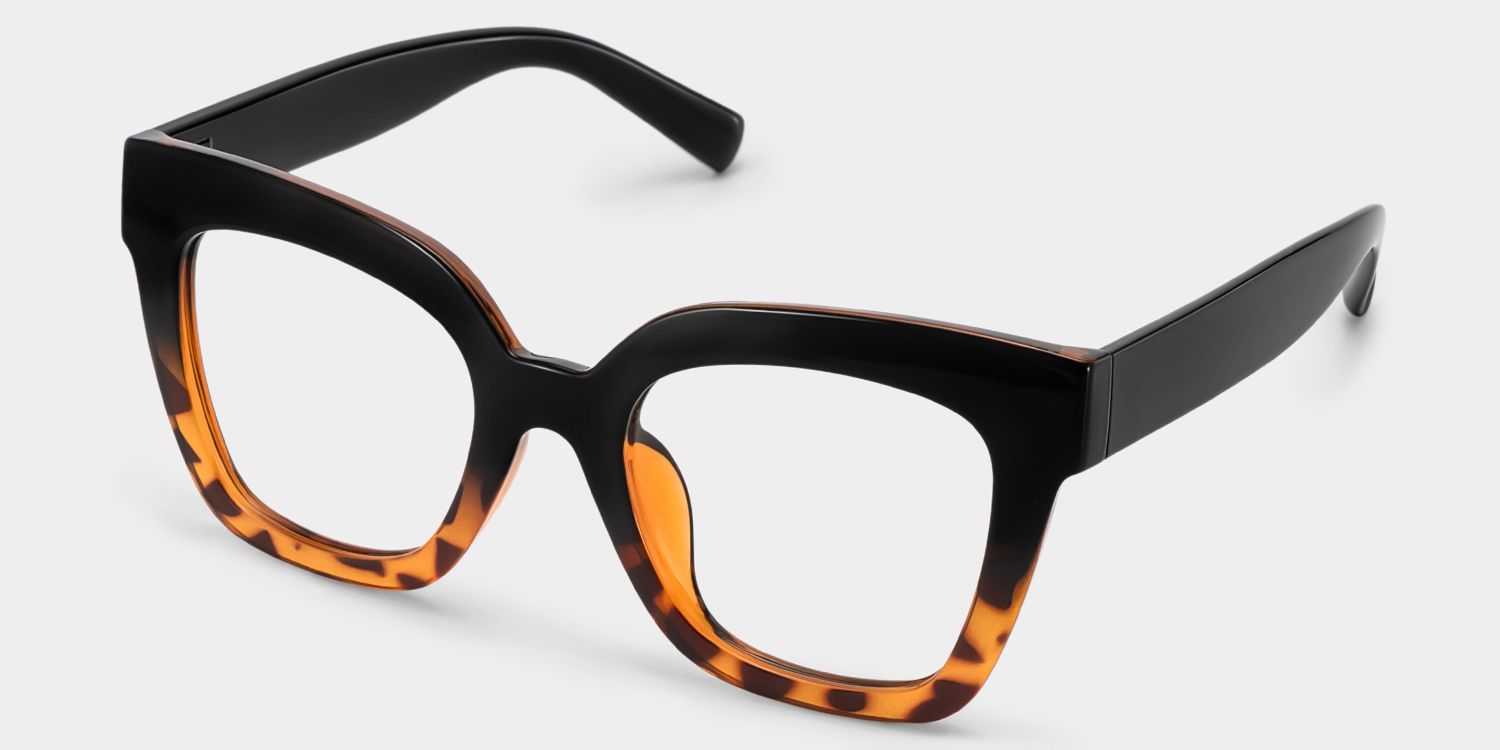 Malcolm Square Burnt Umber Glasses | ZEELOOL UK2