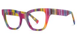 Nereyda Multicolor Cat eye Glasses1