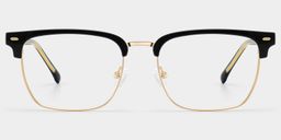 Braidsby Black Browline Glasses0