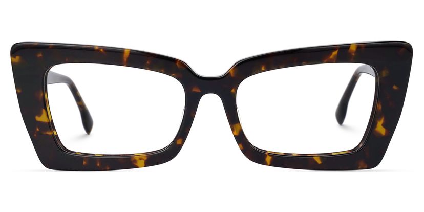 Newell Tortoise Rectangle Glasses
