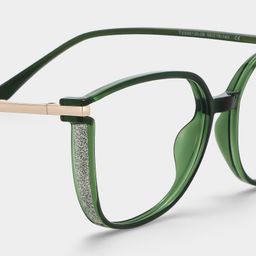 Rodz Dark-Green Square Glasses4