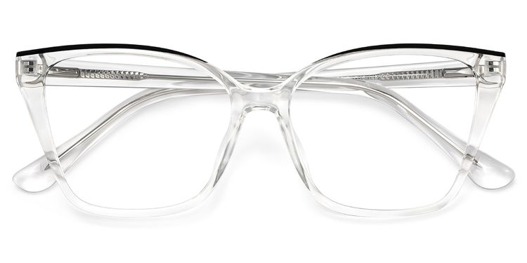 Sienna Clear Butterfly Glasses