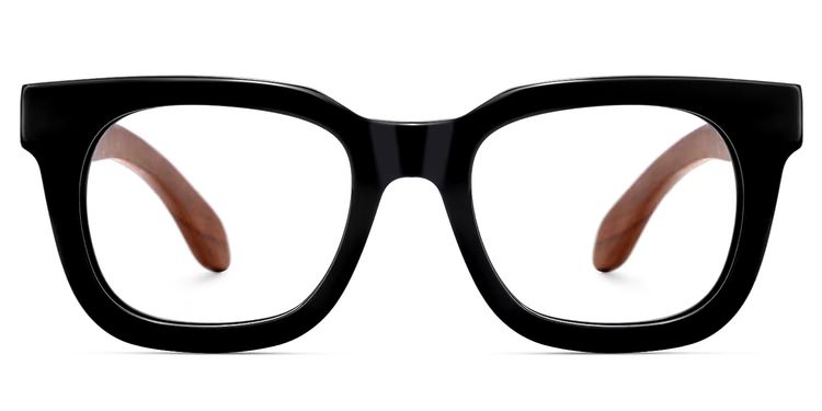 Sam Black Rectangle Glasses