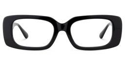 Jonas Black Rectangle Glasses1