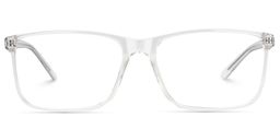 Connie Clear Rectangle Glasses0