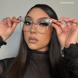 Ebony Clear Square Glasses9