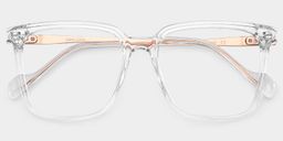 Zeyna Clear Square Glasses1