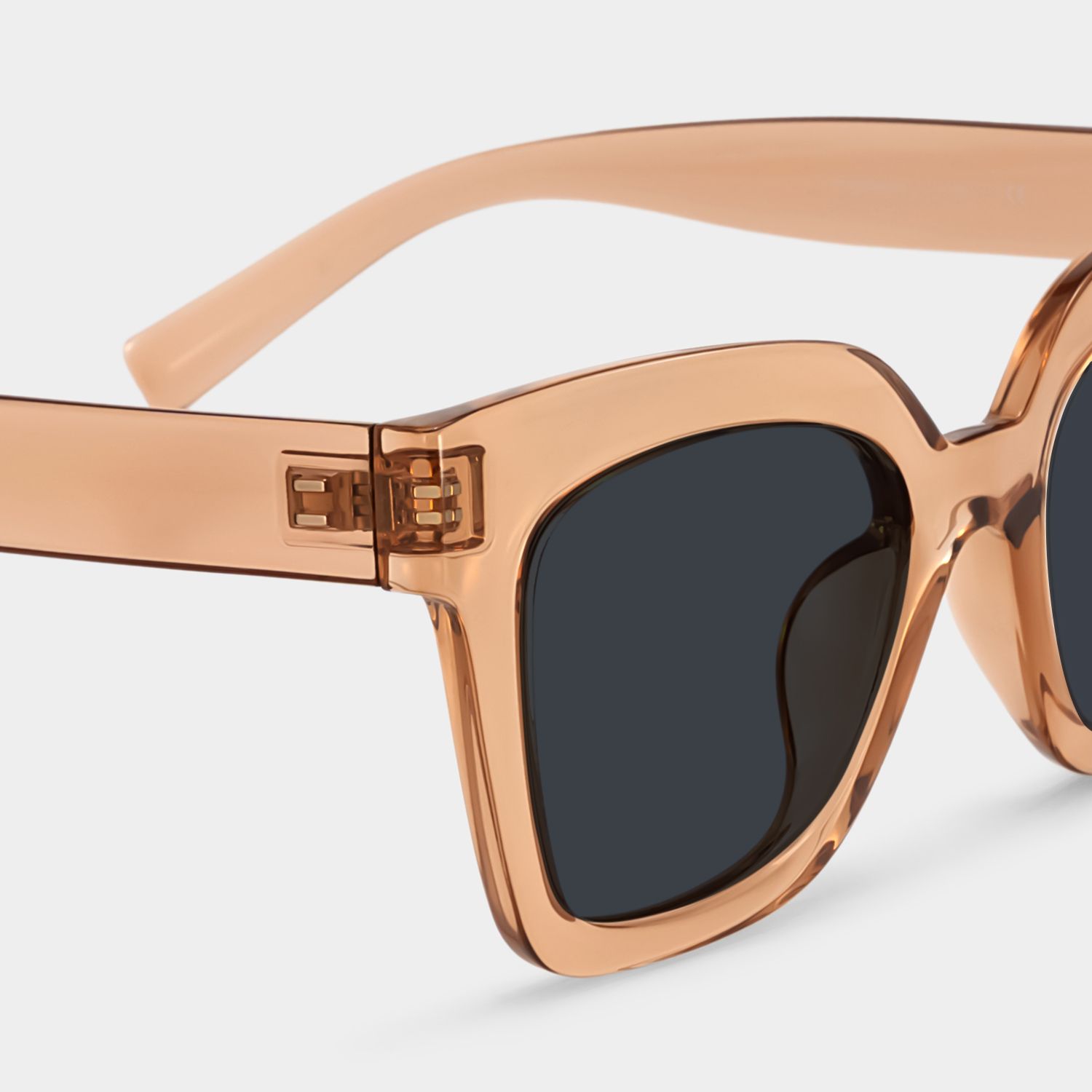 Malcolm Square Beige Sunglasses for Women & Men | ZEELOOL UK4