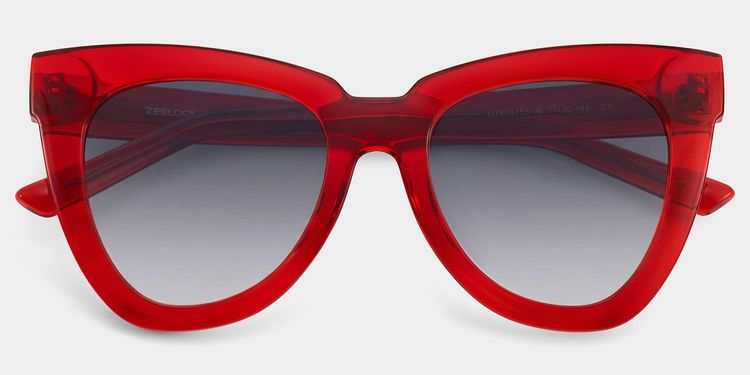 Yaser Red Cat eye Sunglasses